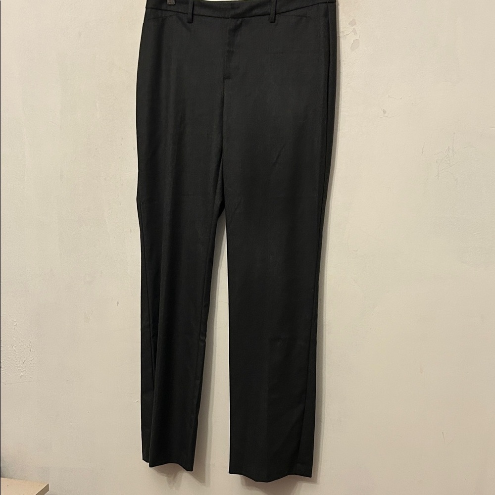 Coldwater Creek gray bootcut leg natural fit pants size 8 New